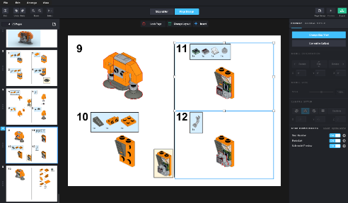 Lego mosaic cheap maker bricklink