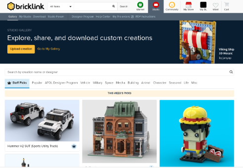 Studio Download [BrickLink]